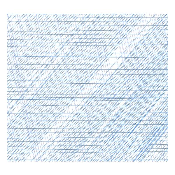 LEA Naive Blue 100x300 cm