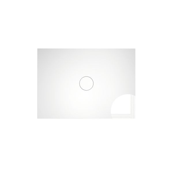 BetteAir sprchová vanička z glazovanej titánovej ocele 900x900x10 mm, Biela, 7350-000T2