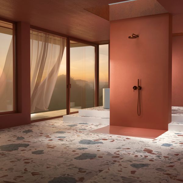 BetteAir sprchová vanička z glazovanej titánovej ocele 900x900x10 mm, Biela, 7350-000T2