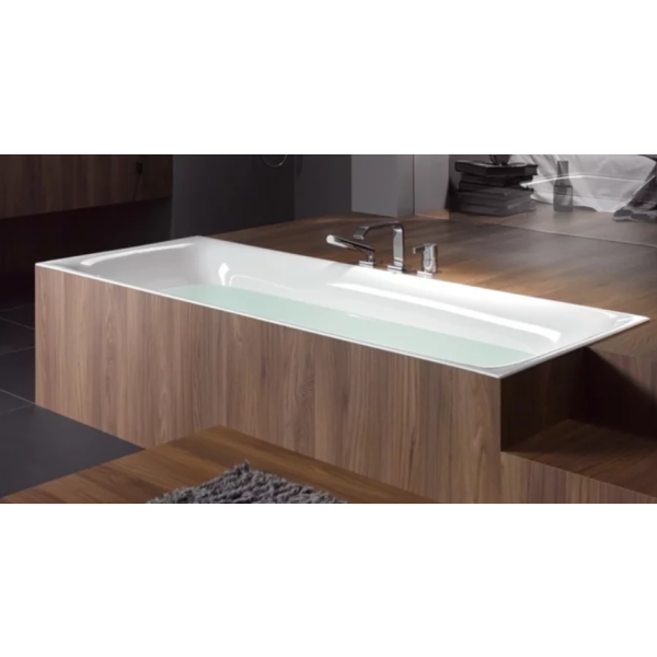 BetteLux vaňa z glazovanej titánovej ocele s povrchovou úpravou GlazePlus 1800x800x450 mm, Biela, 3441-000PLUS