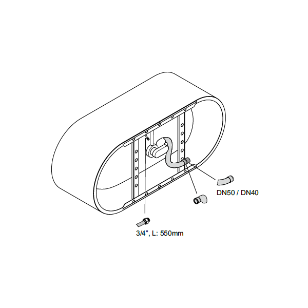 BetteLux Oval Silhouette voľne stojaca vaňa z glazovanej titánovej ocele 1800x800x575 mm, Biela, 3466-000CFXXS