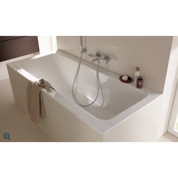 BetteOne vaňa z glazovanej titánovej ocele s povrchovou úpravou GlazePlus 1800x800x420 mm, Biela, 3313-000PLUS