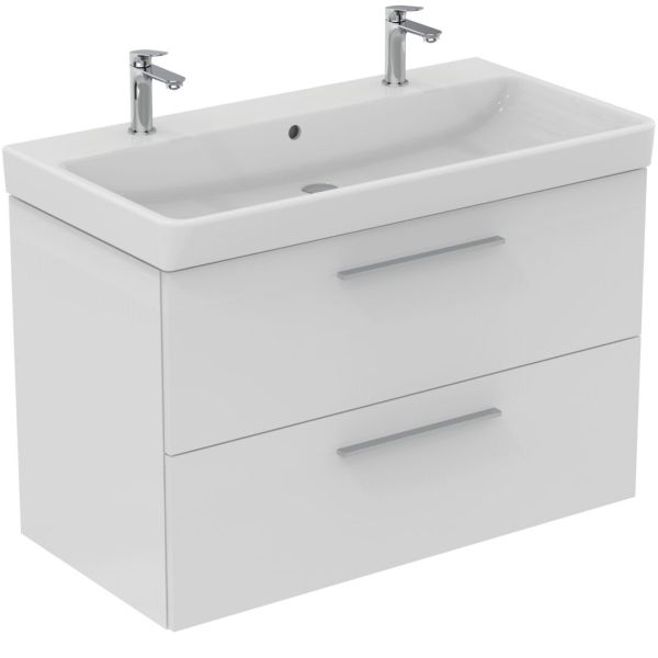 I.LIFE B Umývadlo 102x54 cm, s dvoma otvormi pre batériu, T683101