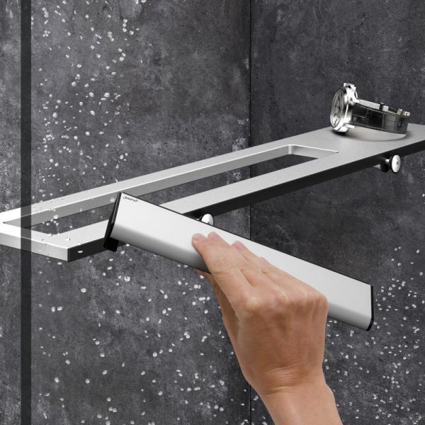 HUPPE Gumená stierka Wiper, strieborná matná, SL2501087