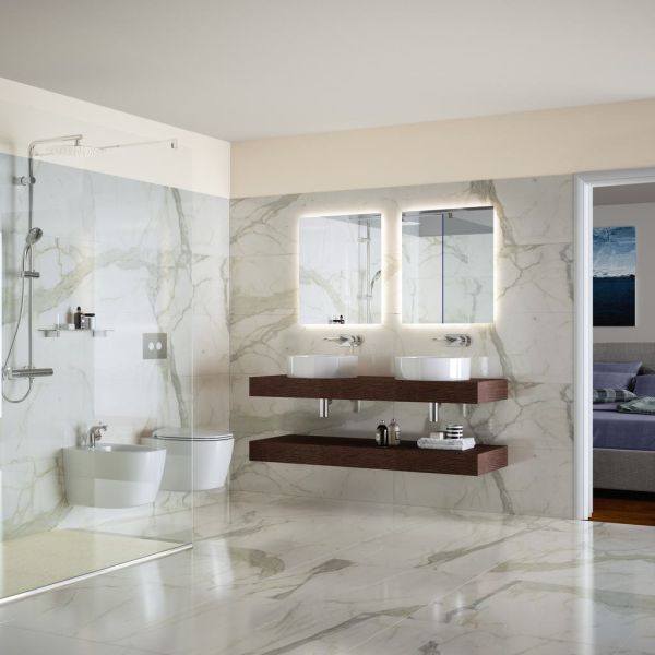 PACK DEA WC závesné 36,5x55 cm, T3290 + DEA WC sedadlo Slow-closing, T6767, farba biela matná