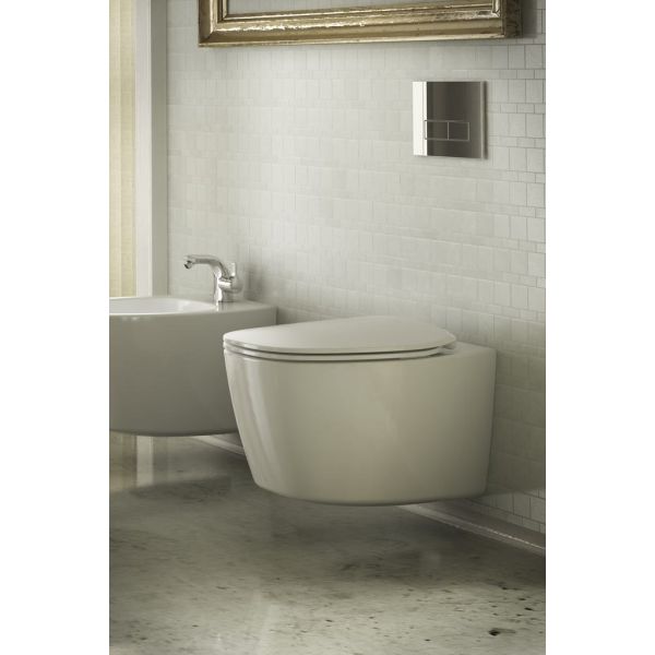 PACK DEA WC závesné 36,5x55 cm, T3290 + DEA WC sedadlo Slow-closing, T6767, farba biela matná