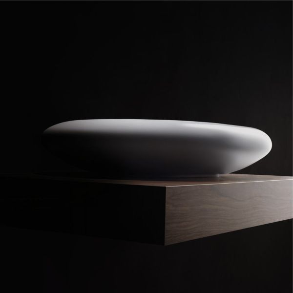 SIMPLYU CLEAR Doska pod umývadlo 80x52 cm, T7214