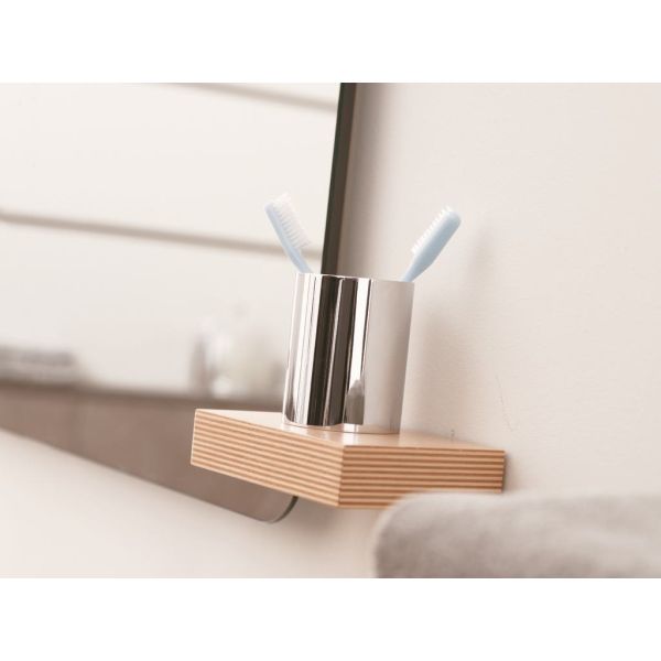 WASHPOINT Postranné poličky k zrkadlu 4x20 cm, R5886