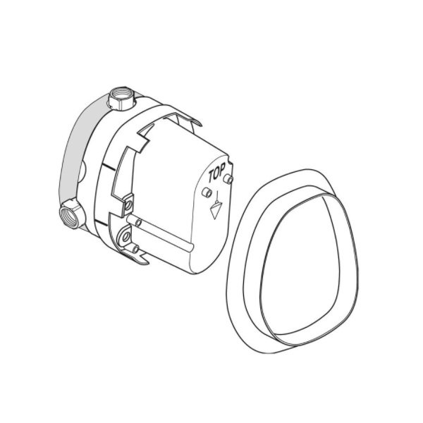 Moments sprchová termostatická batéria podomietková, A3918AA