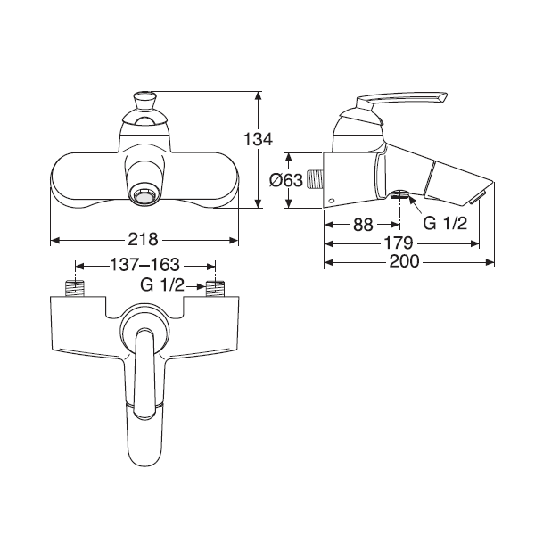 CERAMIX LIFE Vaňová batéria, A3710AA
