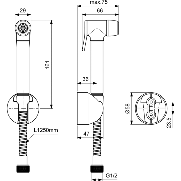 IDEALSPRAY Bidetová spŕška, B0011AA