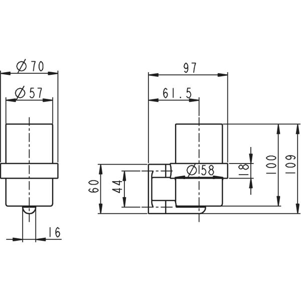 JADO IQ Pohár so závesným držiakom, H2003AA