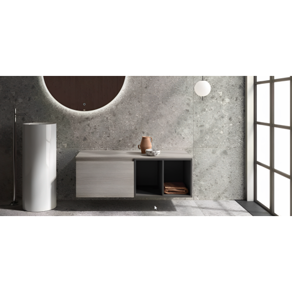 RAK PLANO Horná doska 120,5x46 cm, PLASL12146EGY