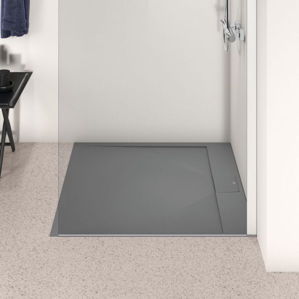 I.LIFE ULTRA FLAT S 100x100 cm Sprchová vanička Betónovo sivá, T5234FS