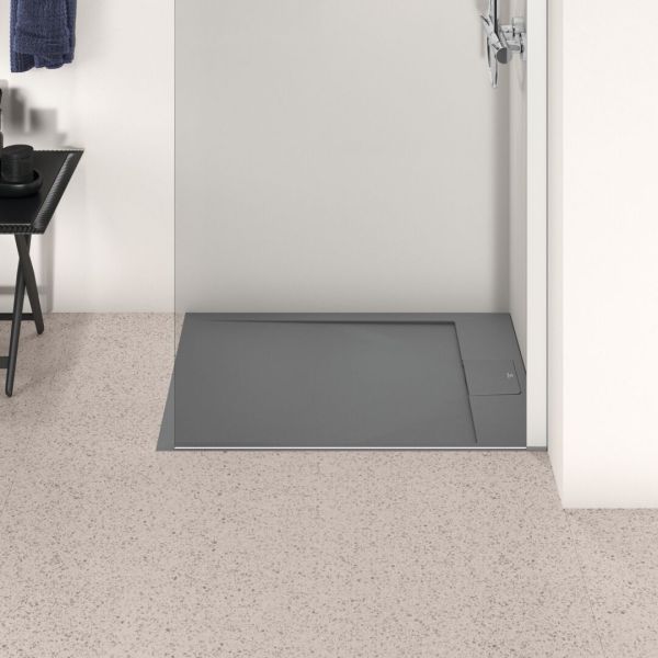 I.LIFE ULTRA FLAT S 90x70 cm Sprchová vanička Betónovo sivá, T5237FS