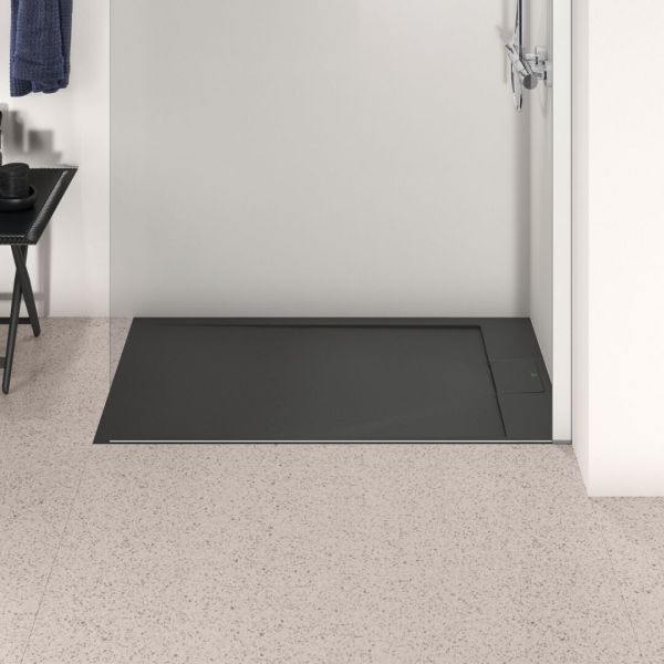 I.LIFE ULTRA FLAT S 120x70 cm Sprchová vanička Čierna, T5233FV