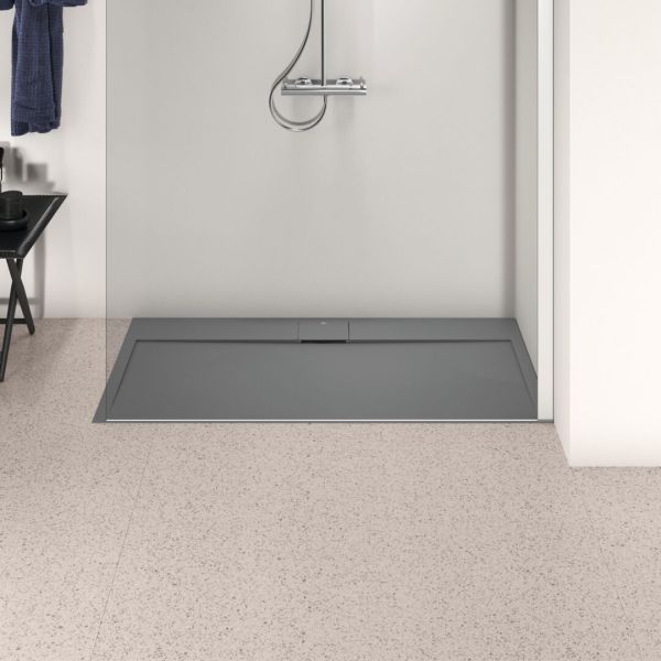 I.LIFE ULTRA FLAT S 140x70 cm Sprchová vanička Betónovo sivá, T5241FS