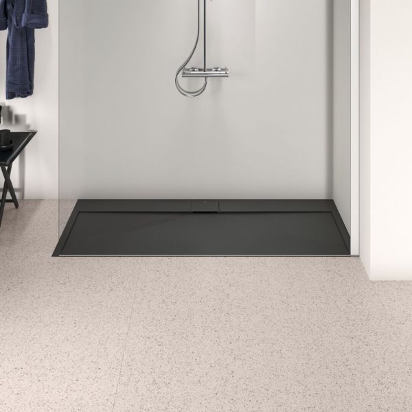 I.LIFE ULTRA FLAT S 170x70 cm Sprchová vanička Čierna, T5244FV