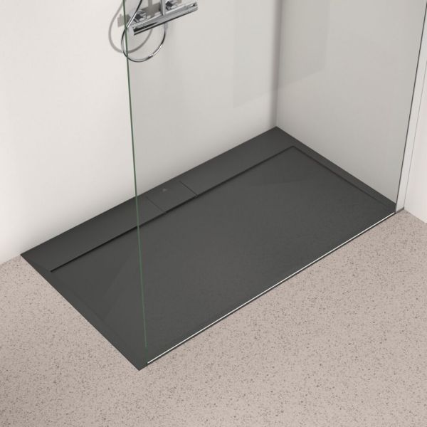 I.LIFE ULTRA FLAT S 140x80 cm Sprchová vanička Čierna, T5224FV