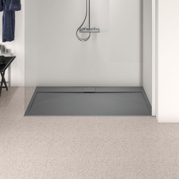 I.LIFE ULTRA FLAT S 160x80 cm Sprchová vanička Betónovo sivá, T5225FS