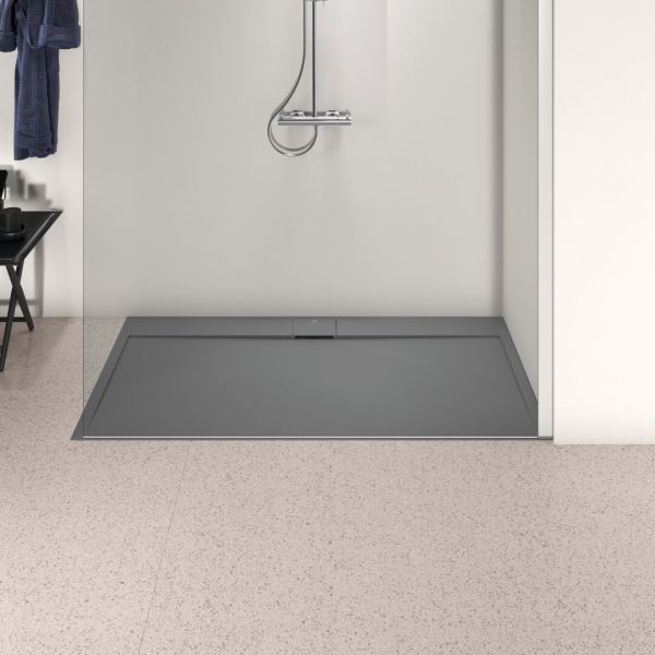 I.LIFE ULTRA FLAT S 160x90 cm Sprchová vanička Betónovo sivá, T5226FS