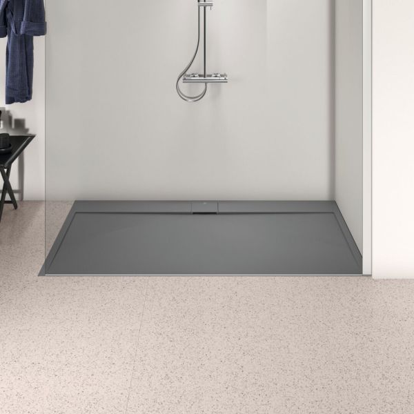 I.LIFE ULTRA FLAT S 180x90 cm Sprchová vanička Betónovo sivá, T5230FS