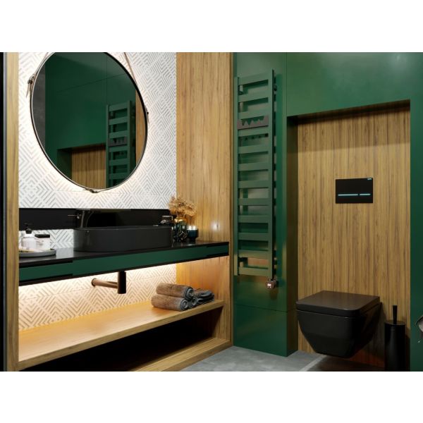 TERMA VIVO radiátor 60x91 cm, vonkajšie pripojenie 570 mm, chróm, VIV6091.CR