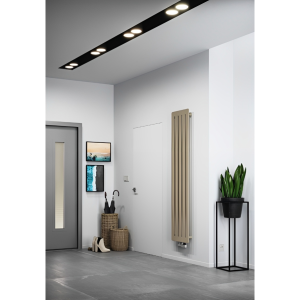 TERMA AERO V radiátor 32,5x150 cm, vonkajšie pripojenie 255 mm, AER32150