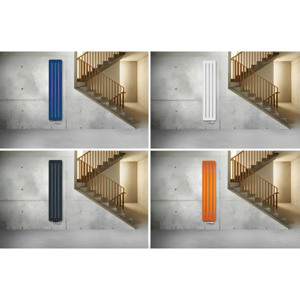 TERMA AERO V radiátor 41x120 cm, vonkajšie pripojenie 340 mm, AER41120