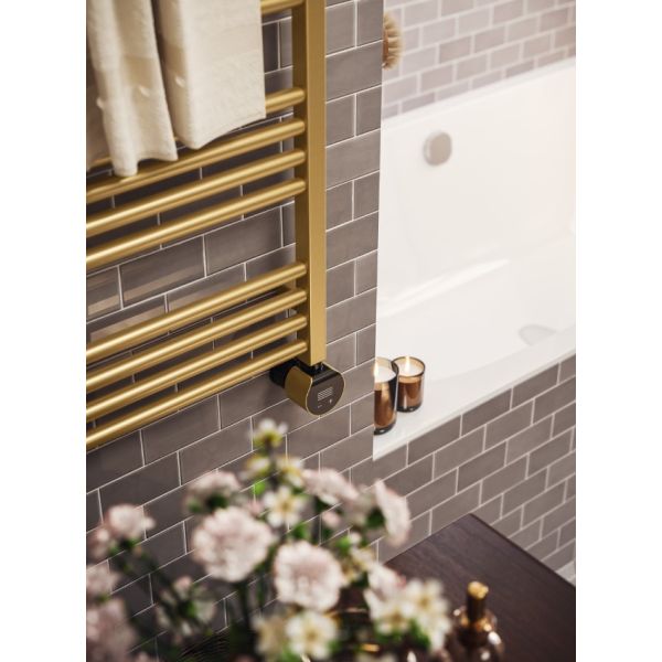 TERMA FIONA radiátor 60x138 cm, vonkajšie pripojenie 570 mm, chróm, FIO60138.CR