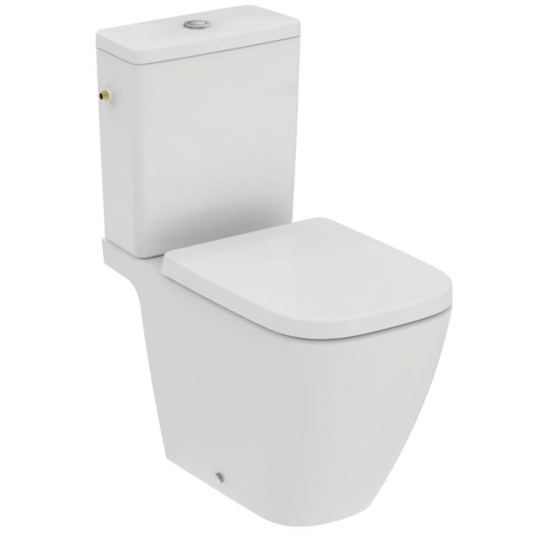 I.LIFE B WC kombi - misa stojacia RIMLESS+, s funkciou bidetu, 66x36 cm, T537101