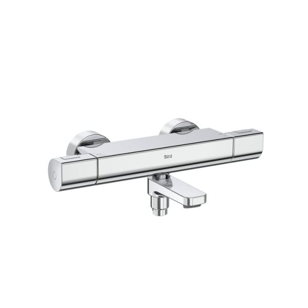 ROCA T-1000 Vaňová nástenná termostatická batéria bez sprchového príslušenstva, 5A1E2E..0