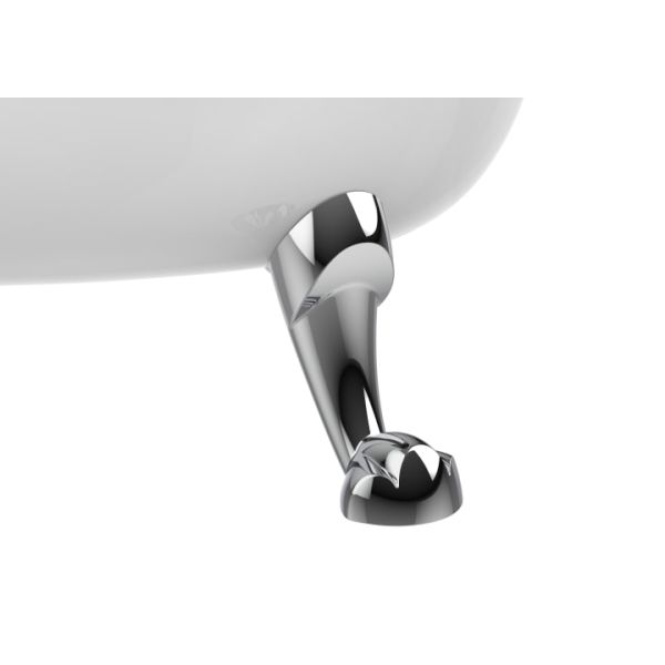 ROCA Newcast Savanah / Lion's paw: Súprava 4 pochrómovaných nožičiek, A291069001