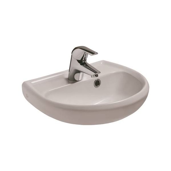 EUROVIT Umývadielko  40x35 cm bez otvoru pre batériu, V011301